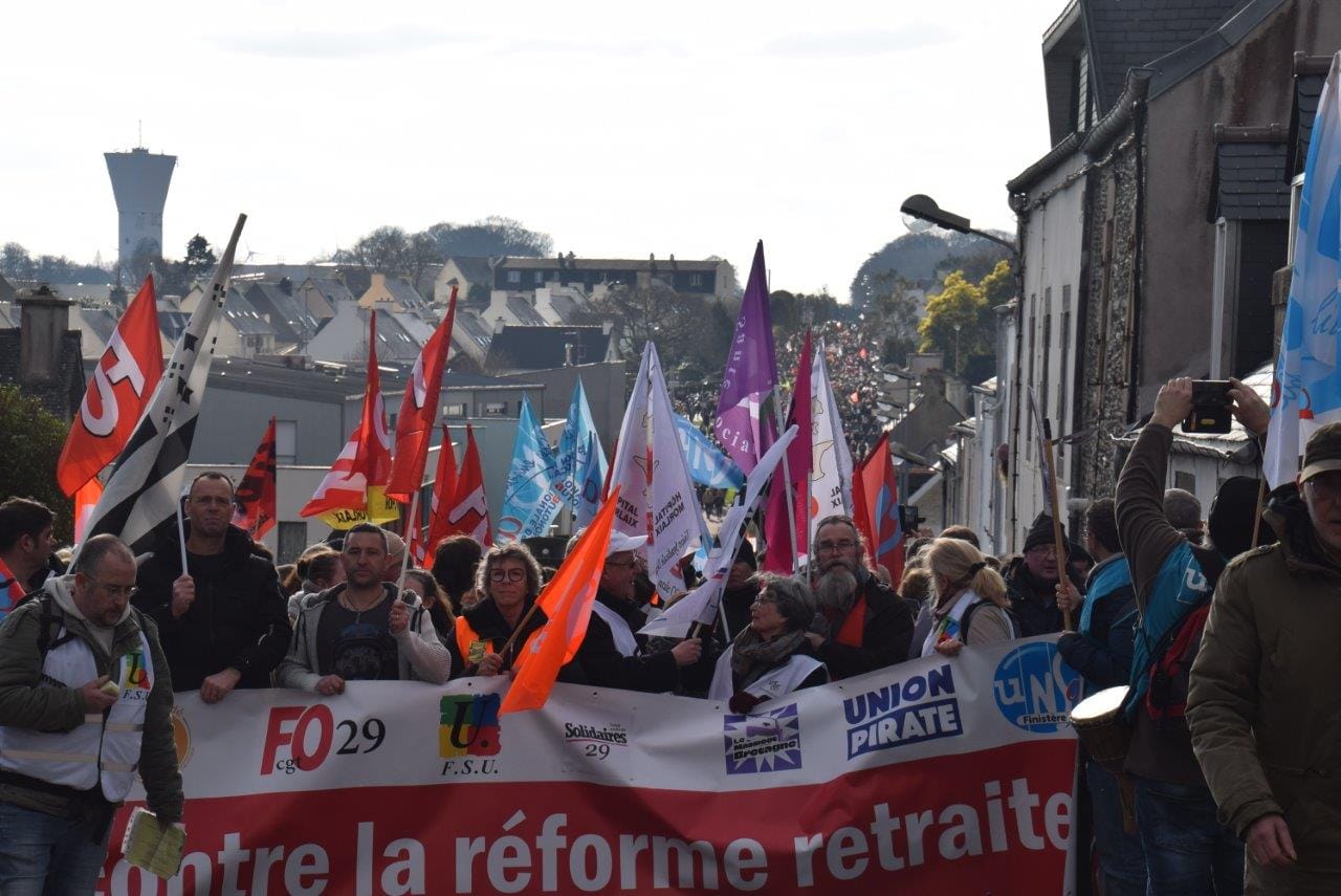 Ce mardi 7 mars et les jours à venir imposons le retrait de la réforme